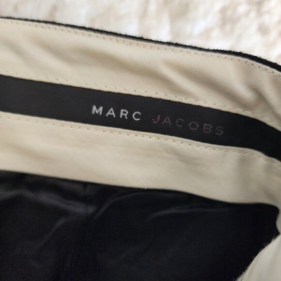 Marc Jacobs 100% Wool Black Mid-Rise Dress Trouser Pants Women's Size 8 - Picture 9 of 13